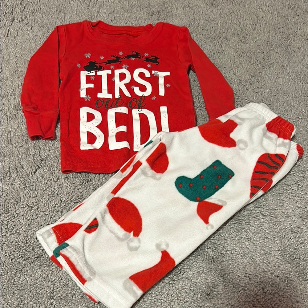 Christmas Toddler Pajamas Set